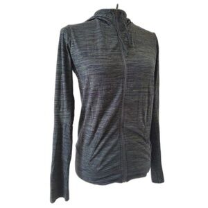 Women's Gray Zip-Up Hoodie